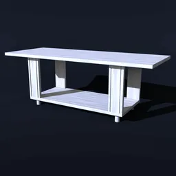 Wooden Sofa Table Small
