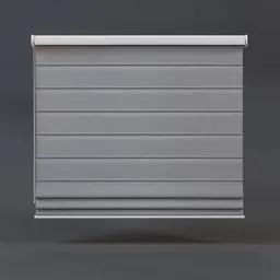 Roman blinds full grey