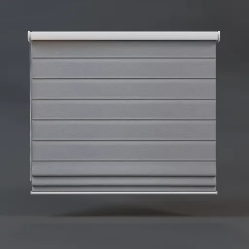Roman blinds full grey