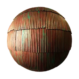 Stylized Corrugated Metal