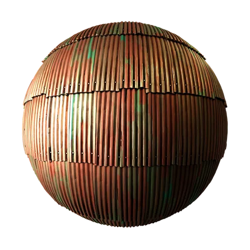 Stylized Corrugated Metal