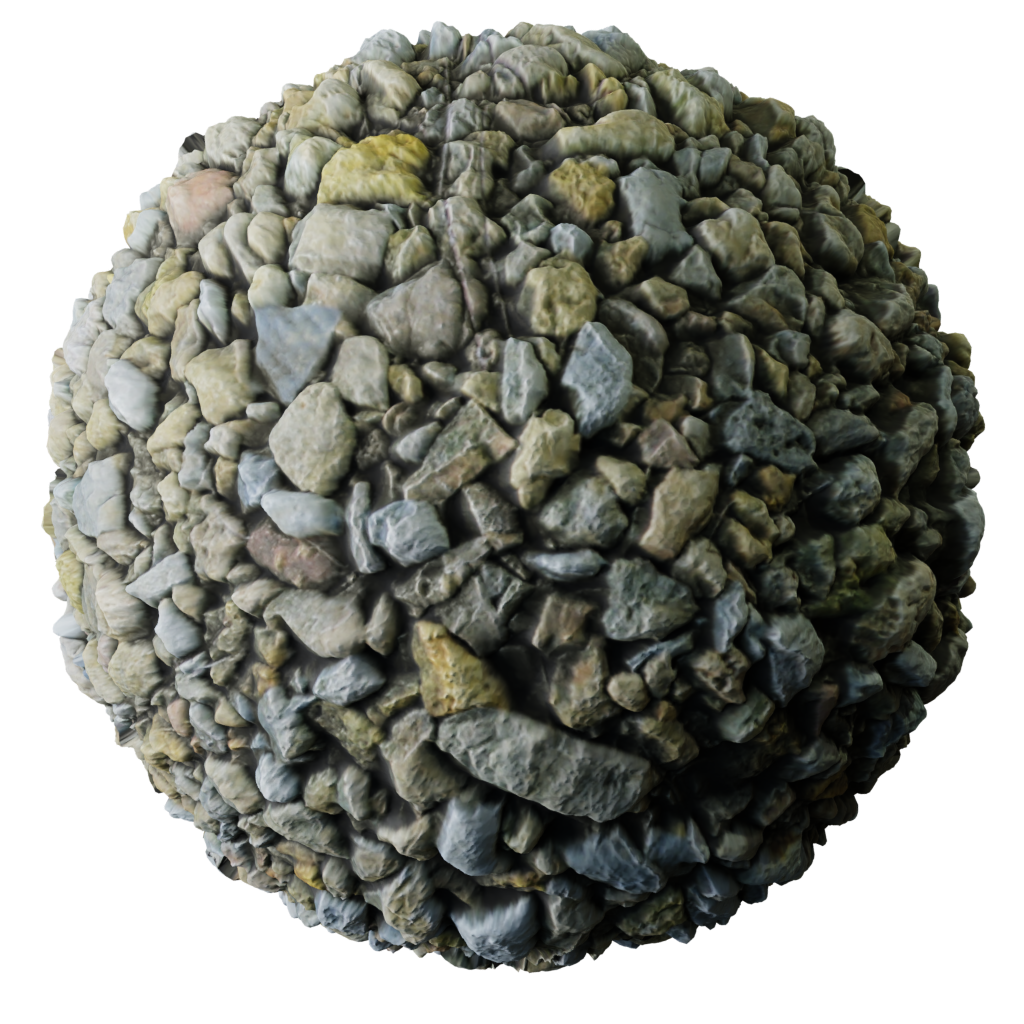 Pebbles V4 | FREE 3D Ground Materials | BlenderKit