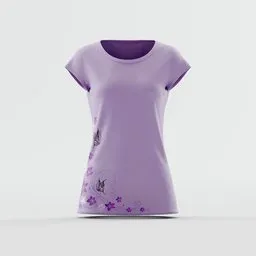 The Graceful Flutter Tee