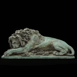 statue of Vs asparnloewe