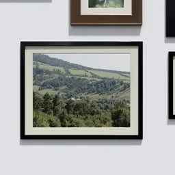 Photo frame 'anyframe' with a landscape