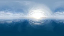 Ocean Horizon Sunlight