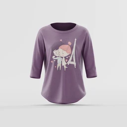 The Parisian Kiss Tee