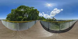 Daytime Cloud Corridor