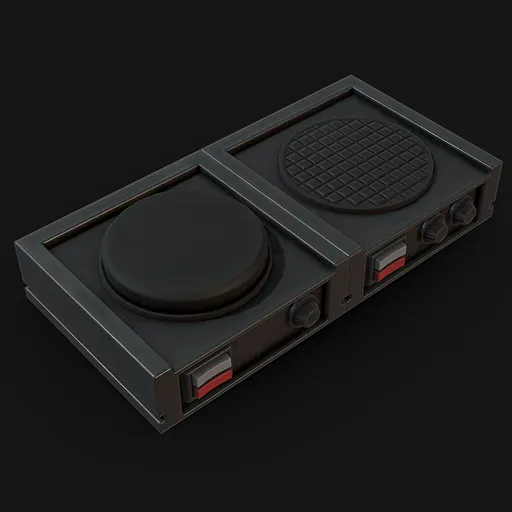 Scifi Stove Panel