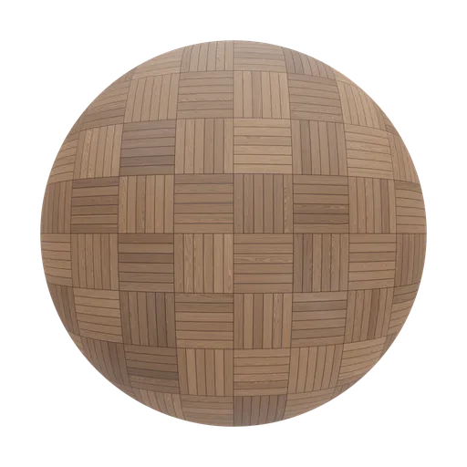 Realistic Procedural Parquet Tiles material for Blender 3D, perfect for PBR texturing in various applications.