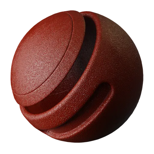 Red Textured Plastic