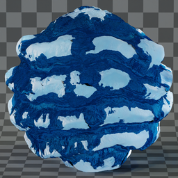 Procedural Water With Foam Animated