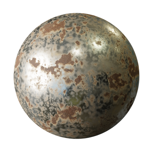 BlenderKit Download the FREE Metal Iron Light Rust and Damage Medium