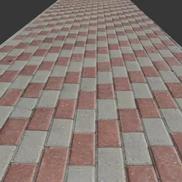 Paver Walkway Scan