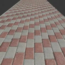 Paver Walkway Scan
