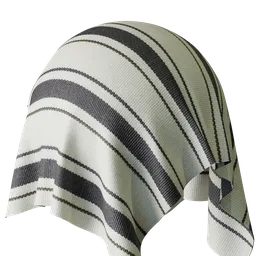 Stripe Black Flat