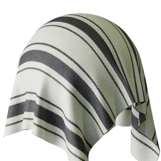 Stripe Black Flat