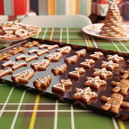 Gingerbread plate