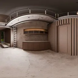 Modern Industrial Loft Interior