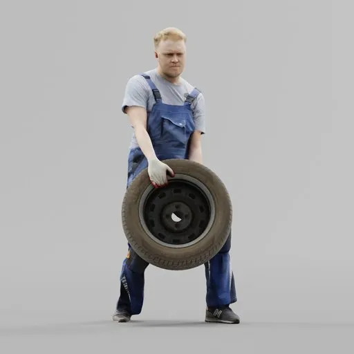 Car Mechanic Character