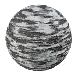 Seamless white birch bark texture for 3D PBR material in Blender, detailed for realistic displacement and bump mapping.