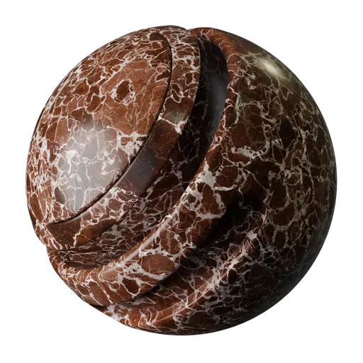 Red marble