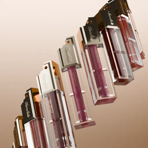 Chocolate lipstick array animation