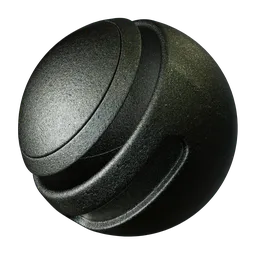 High-quality PBR metal texture for 3D modeling, applicable in Blender and other software, features a realistic, seamless surface.