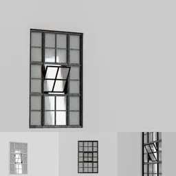 Industrial Crittall Style Window
