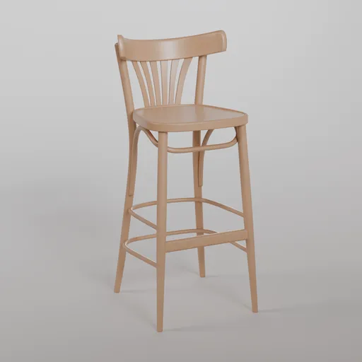 56 Barstool W0 - natural oil