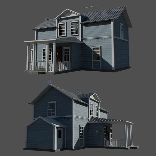 Wooden house