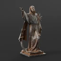 Iron St Francis of Assisi