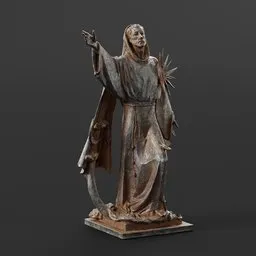 Iron St Francis of Assisi