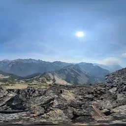 Mountain Bluesky Sunshine Cloud 2