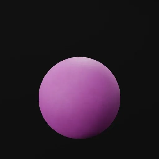 High-quality 3D Lacrosse Ball model showcasing detailed rubber texture, ideal for Blender rendering and extreme sport designs.