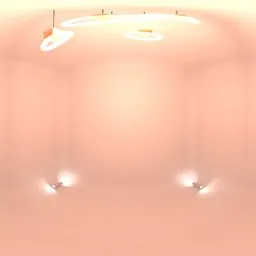 Warm Interior Glow Studio