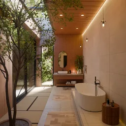 Cozy Bathroom