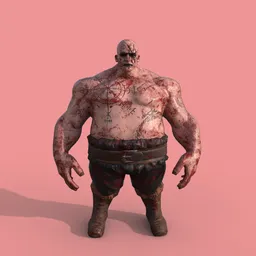 Riggged Scavenger warrior