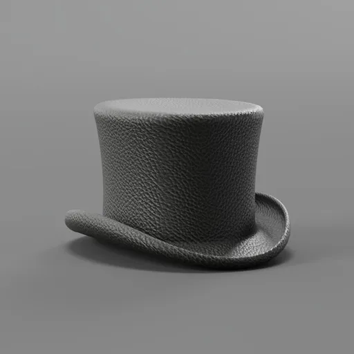 Bull laether hat