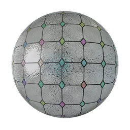 Diamond Accent Glass - Random Color