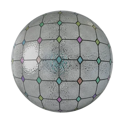 Diamond Accent Glass - Random Color