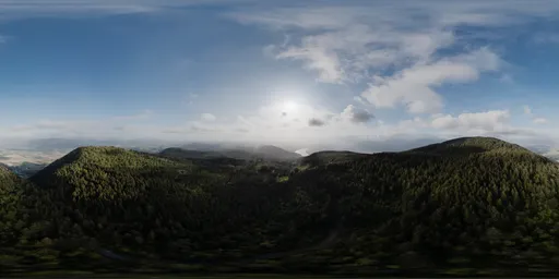 Cloudy Sunset Sky Landscape 17k