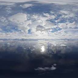 Aerial Clouds Landscape Day