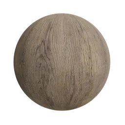Dark brown oak wood