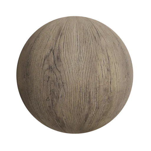 Dark brown oak wood