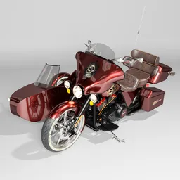 Harley-Electra Glide& sitecar& Automat