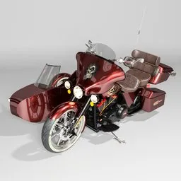 Harley-Electra Glide& sitecar& Automat