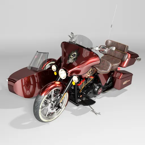 Harley-Electra Glide& sitecar& Automat