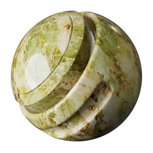 Green Cream Caramel Onyx