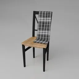 Simple chair with Blanket